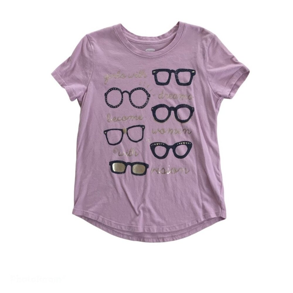 Old Navy Sunglasses Graphics Tee Size 10/12 VGUC - Picture 1 of 1